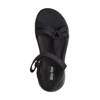 Skechers สเก็ตเชอร์ส รองเท้าแตะผู้หญิง Women Slip-Ins On-The-GO GOwalk Flex Illuminate Walking Sandals - 141481-BBK