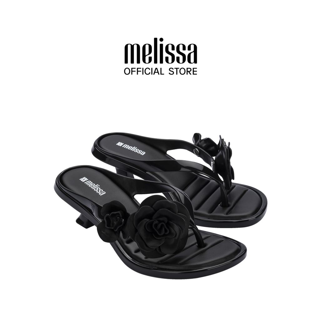 MELISSA THONG KITTEN HEEL PETALS AD รุ่น 38148 รองเท้าส้นสูง