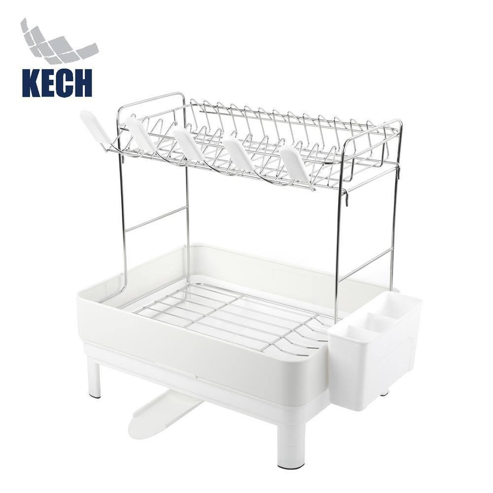 KECH ชั้นคว่ำจาน 2 ชั้น INARA 47x31.5x46 ซม. จัดส่งโดย HomePro