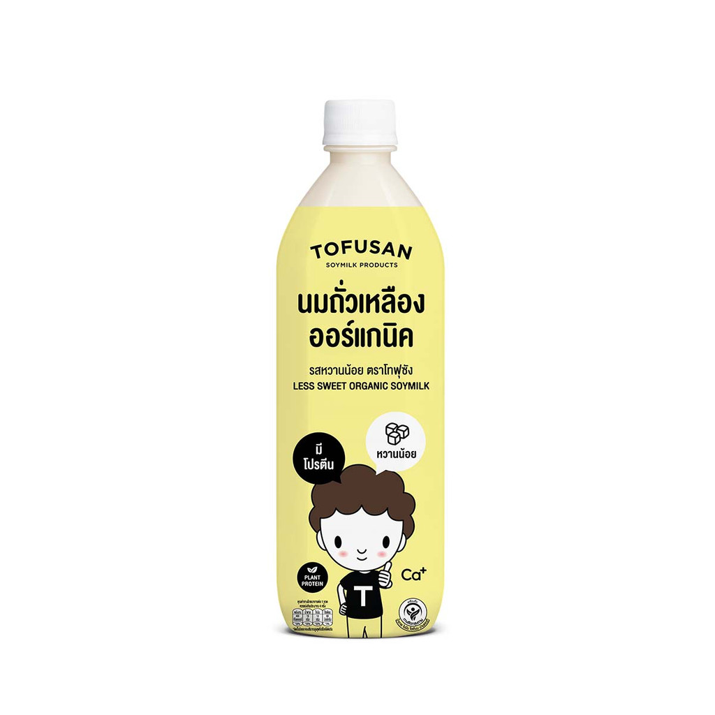 [0203856] Tofusan Soy Milk Original 830 Ml โทฟุซัง น้ำนมถั่วเหลือง สูตรดั้งเดิม 830 มล.
