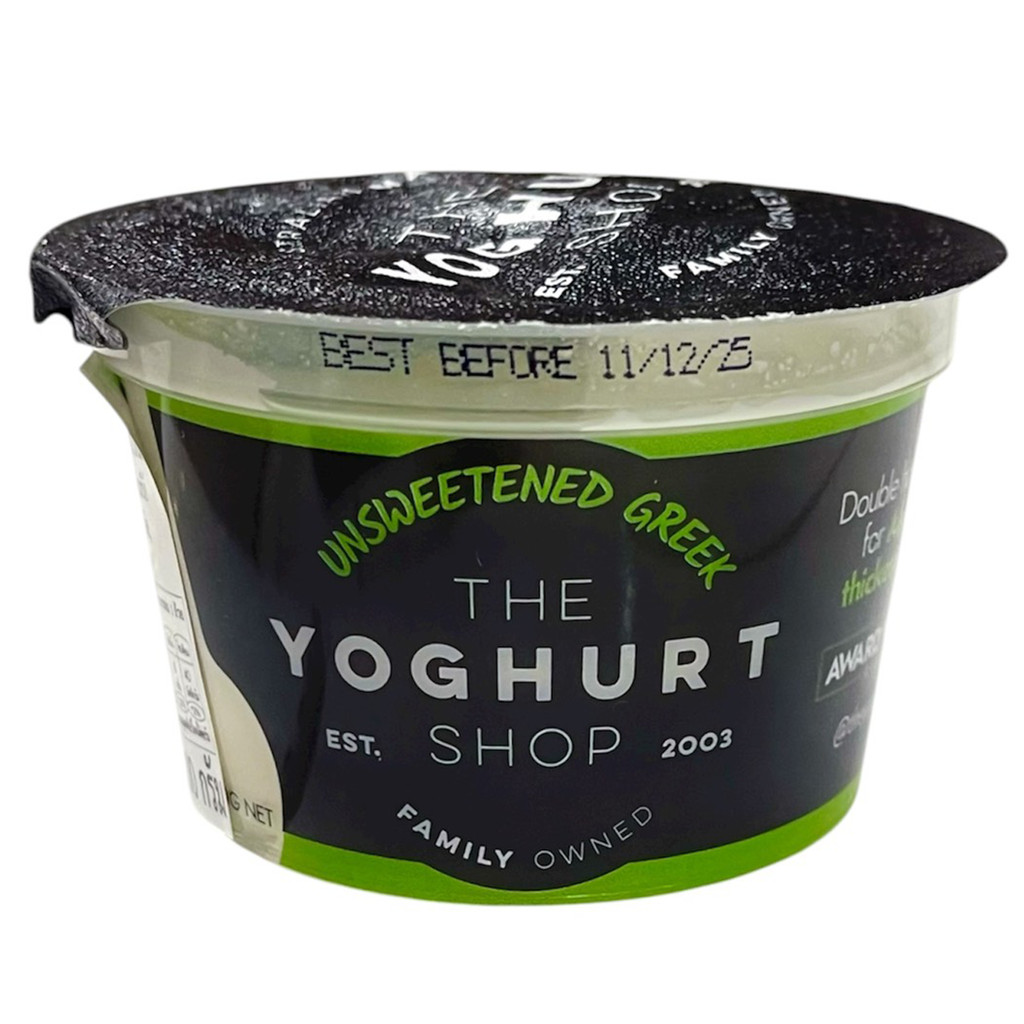 [ส่งทันที รับสินค้าในวัน] The Yoghurt Shop Unsweetened Greek 100G เดอะ โยเกิร์ต ช้อป กรีนสูตรไม่หวาน