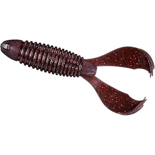 DAIWA Bass Lure Latrine Tube Kicks 3.4 Scuppernong Red F