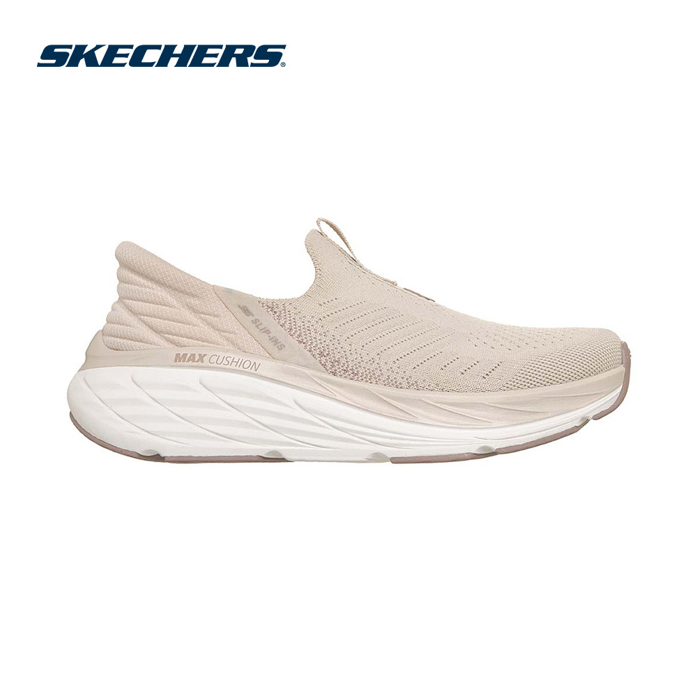 Skechers สเก็ตเชอร์ส รองเท้าวิ่งผู้หญิง Women  GOrun Max Cushioning Elite 3 Running Shoes - 129725-NAT (latest)