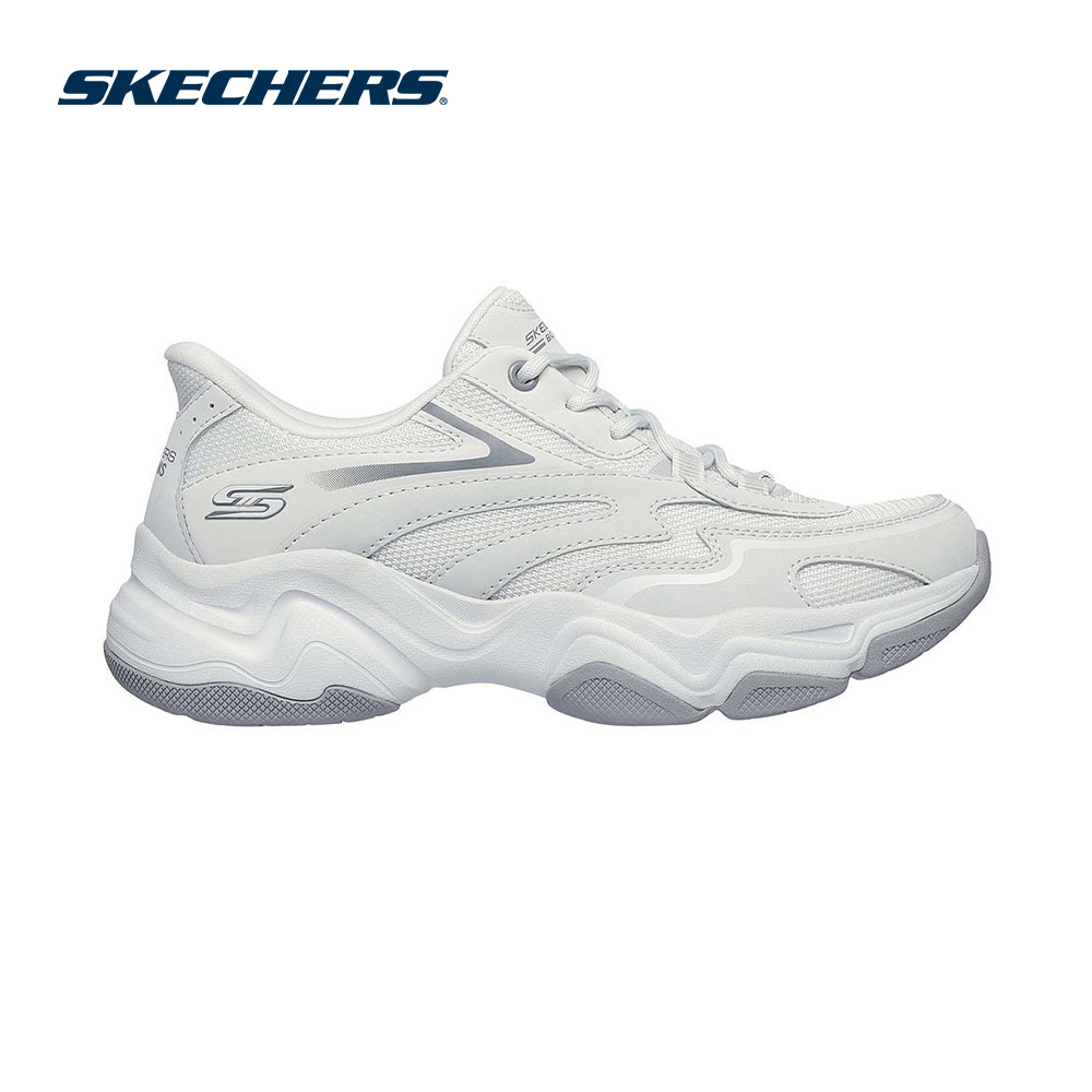 Skechers สเก็ตเชอร์ส รองเท้าลำลองผู้หญิง Women BOBS Sport Diego Rowdy Look Casual Shoes - 117687-LTGY (latest)