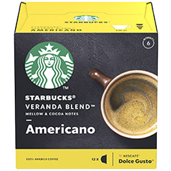 [7613036941464] Starbucks Americano Veranda Blend 12Caps