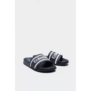 CC DOUBLE O CC DOUBLE O LOGO SLIDES ยูนิเซ็กซ์ รองเท้าแตะแบบสวม CC DOUBLE O รุ่น O26WSUA002 (AW26 #P3)