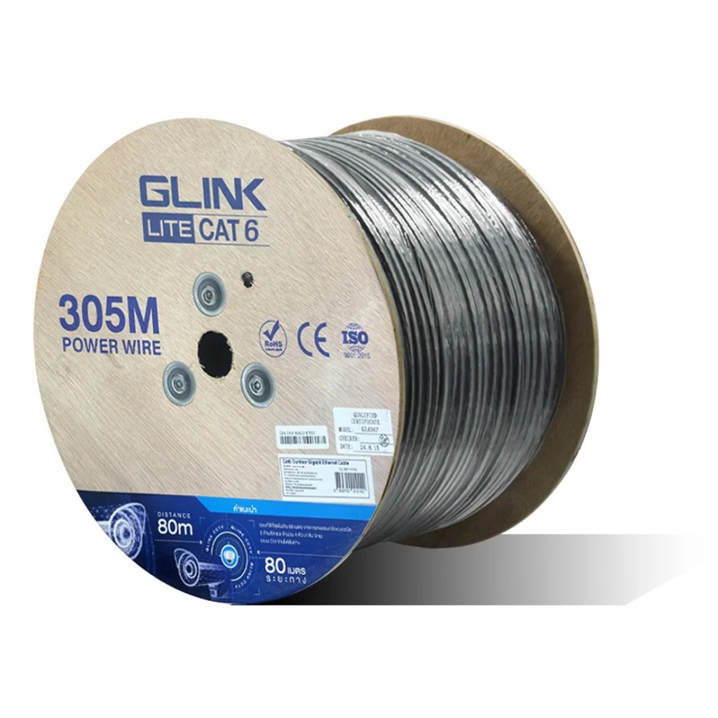 สาย LAN CAT6 Sling + Power