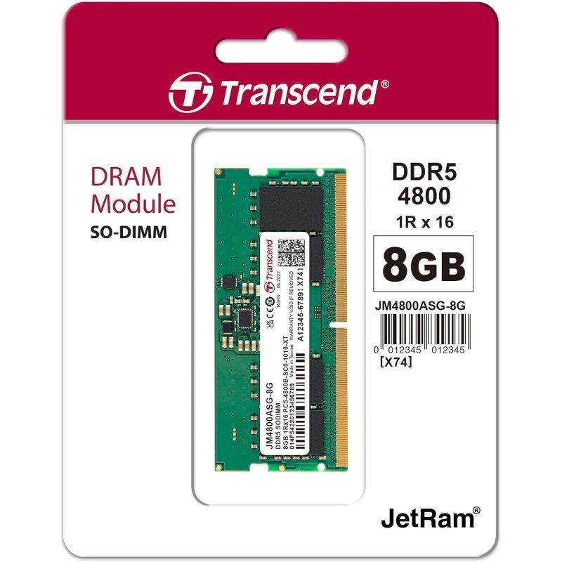 แรม RAM 8GB JM DDR5 4800 SO-DIMM 1Rx16 1.1V