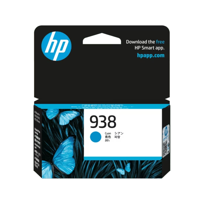 ตลับหมึกอิงค์เจ็ท HP 938 Cyan Original Ink Cartridge
