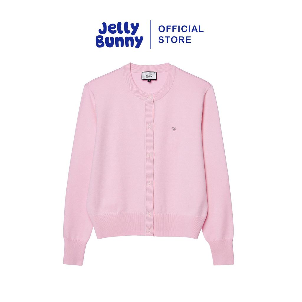 JELLY BUNNY เซ็ตคาร์ดิแกนถักและเสื้อกล้ามถัก รุ่น B26WGWA019 PINK