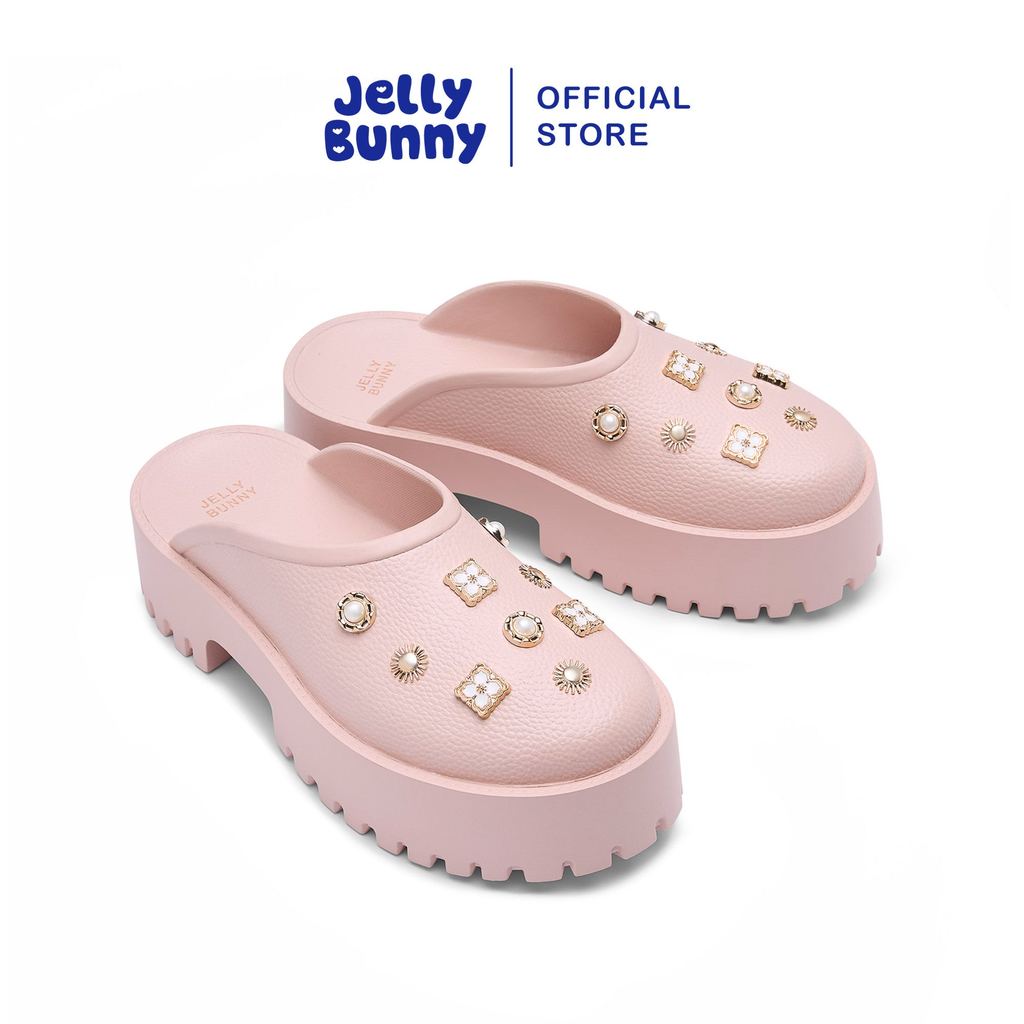 JELLY BUNNY รองเท้าแตะแพลตฟอร์ม CLARA ADHARA PLAIN รุ่น B26FSWA139 LIGHT PINK