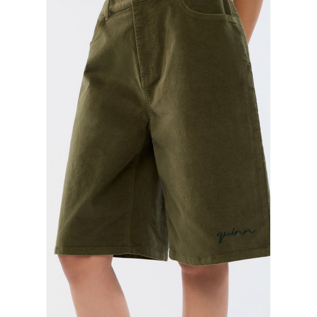 QUINN - Logo Wide Leg Shorts กางเกงขาสั้น (Q26PGWA024) — صورة 5