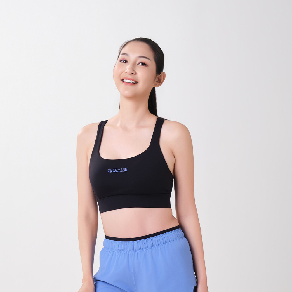 Skechers สเก็ตเชอร์ส สปอร์ตบราผู้หญิง Women Running Performance Sports Bra - SP326W338-0018 (latest) — صورة 2