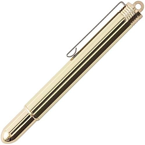[Direct from JP] Travelers Company Brass Fountain Pen Solid Brass 38076006