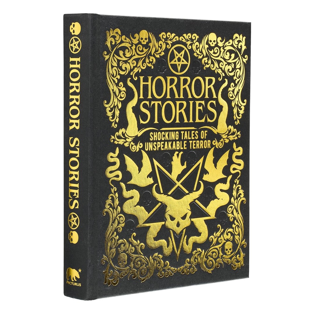 หนังสืออังกฤษใหม่ HORROR STORIES: SHOCKING TALES OF UNSPEAKABLE TERROR Paperback ปกอ่อน