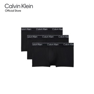 CALVIN KLEIN กางเกงในผู้ชาย Microfiber Stretch แพ็ค 3 ชิ้น ท…