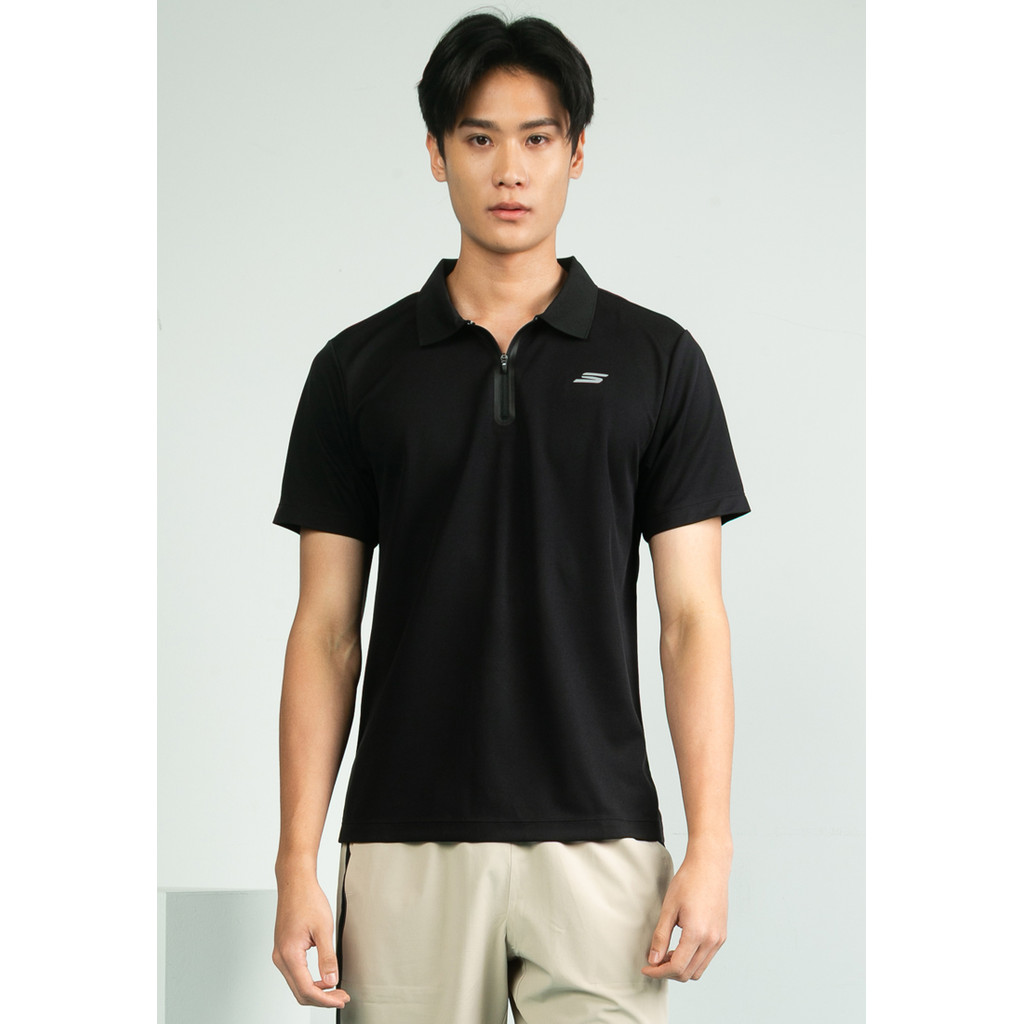 Skechers สเก็ตเชอร์ส เสื้อโปโลผู้ชาย Men Polo Apparel - SP325M329-0018