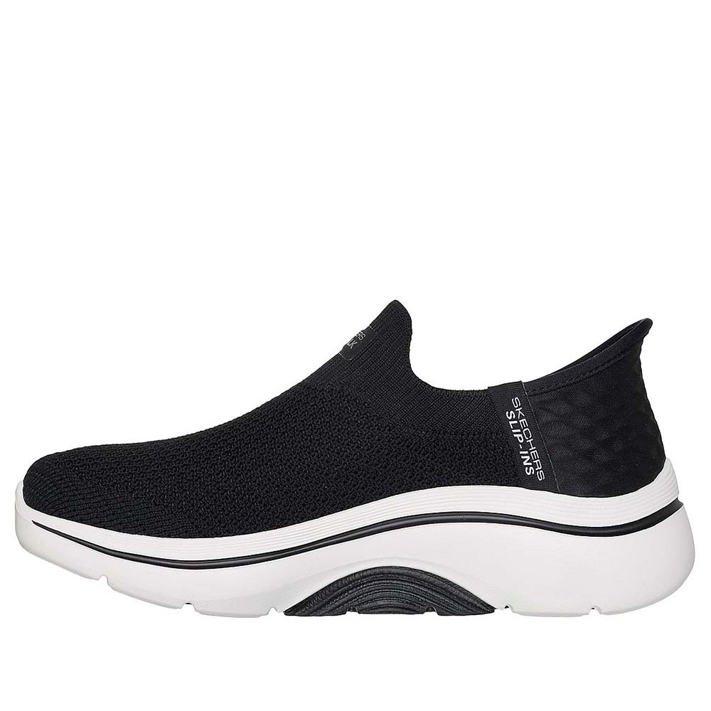 Skechers สเก็ตเชอร์ส รองเท้าผู้หญิง Women Slip-Ins GOwalk Arch Fit 2.0 Val Walking Shoes - 125310-BKW - รูปที่ 4