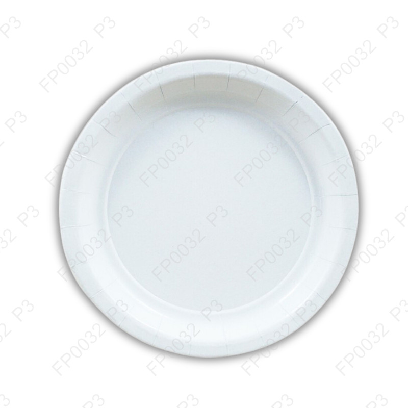 จานกระดาษทรงลึกสีขาวเคลือบPE7นิ้ว(1แพ็ค X 50ใบ)|FP0032_P3