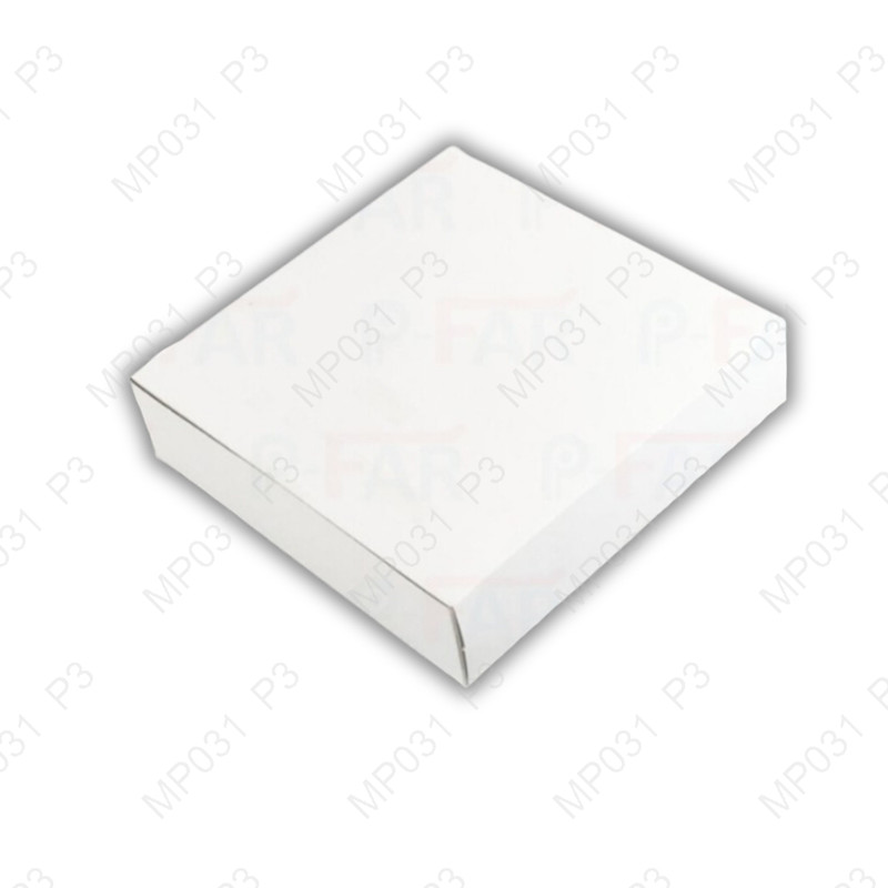 แม็คเค้ก1ปอนด์ขาวไม่เจาะเตี้ย8 x 8 x 2 นิ้ว(1แพ็คย่อย X10กล่อง)|MP031_S_P3