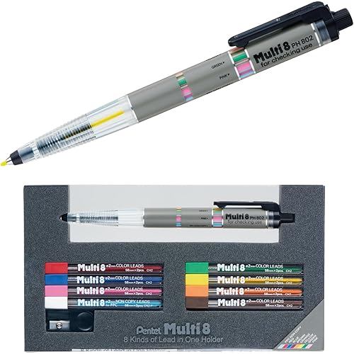 Penteru Pentel Multi 8 sets PH802ST Color core colors