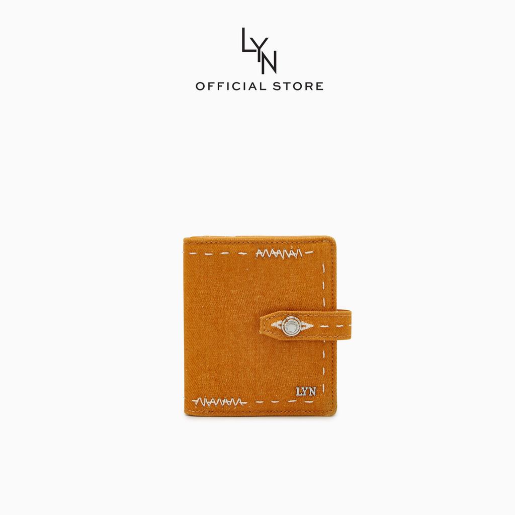 LYN - Re-Edit Stitched Bi-Fold Wallet กระเป๋าสตางค์    (L25FWWA023)