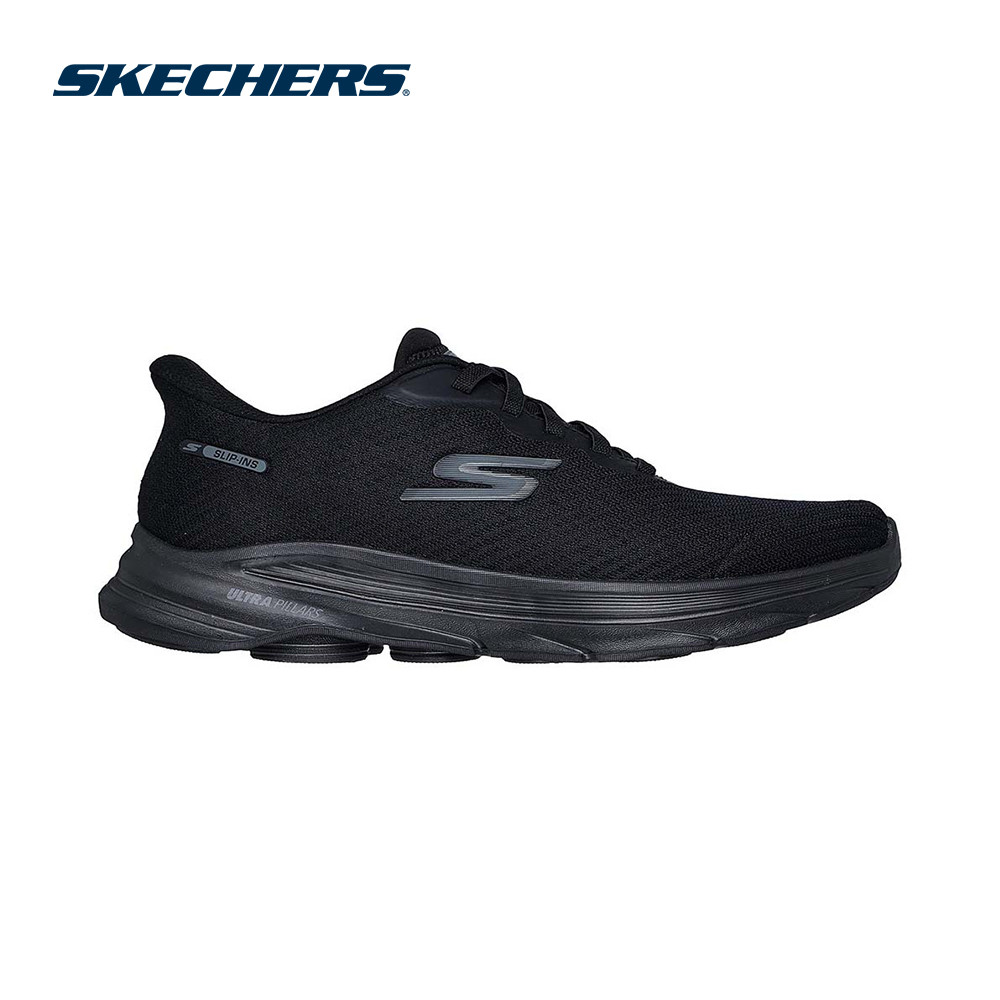 Skechers สเก็ตเชอร์ส รองเท้าผู้ชาย Men Slip-ins GOwalk 8 Pate Walking Shoes - 216783-BBK Air-Cooled 