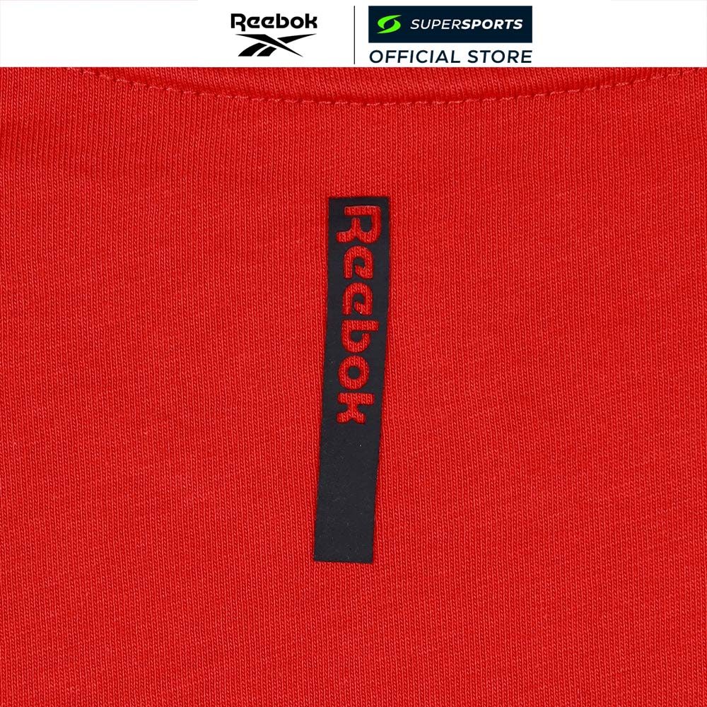 REEBOK Athlete เสื้อยืดผู้ชาย สีแดง — صورة 4