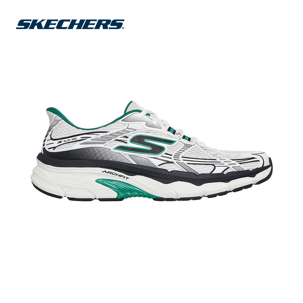 Skechers สเก็ตเชอร์ส รองเท้าผู้ชาย Men Slip-Ins Performance GOrun Arch Fit 2.0 Juniper Shoes - 221103-WGR (latest)