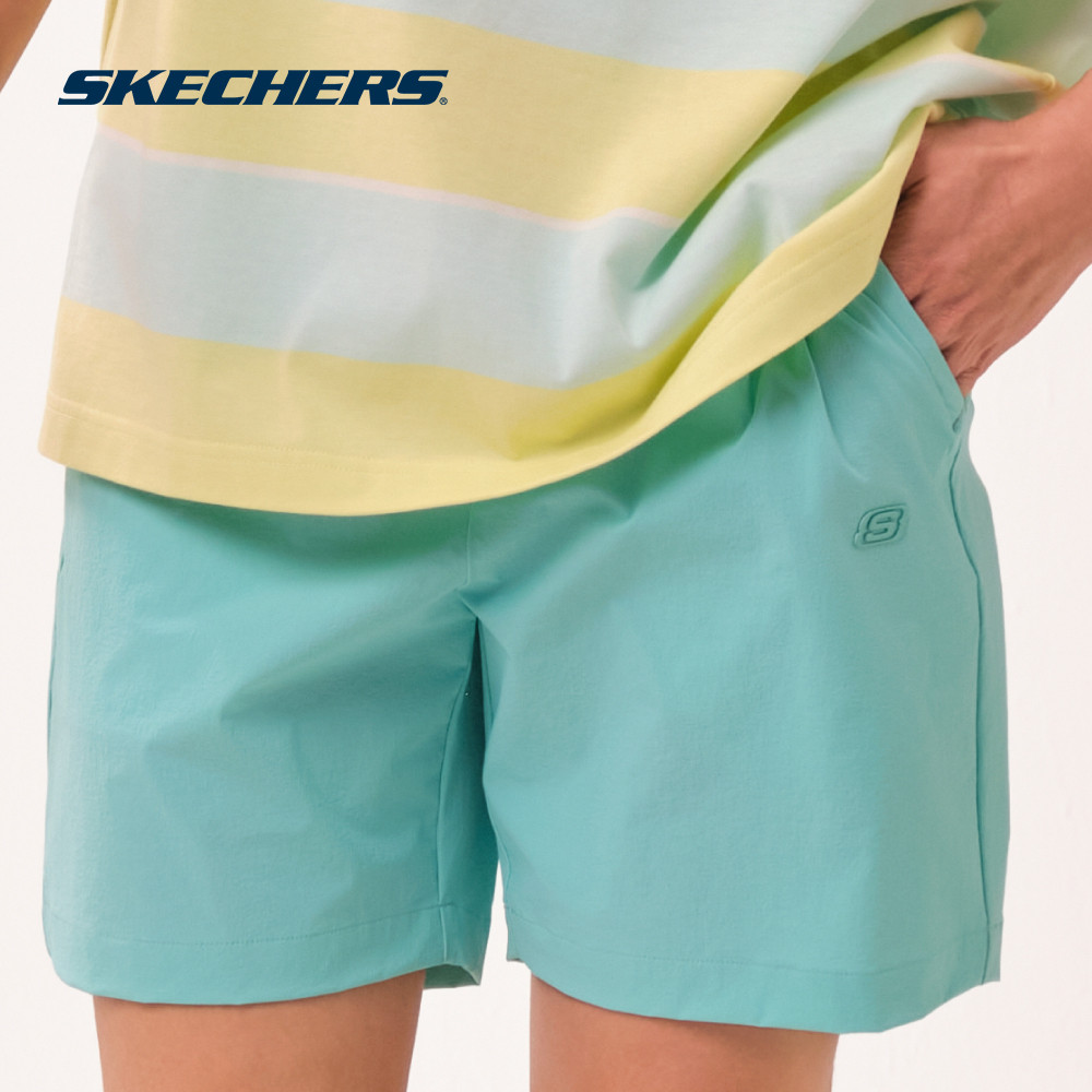 Skechers สเก็ตเชอร์ส กางเกงขาสั้นผู้ชาย Men Cali Summer Lounge Shorts - SL126M195-00N3