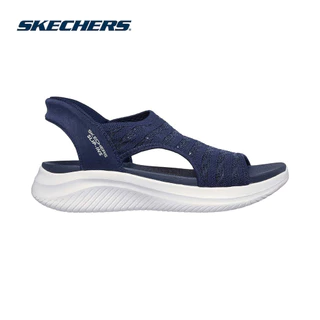 Skechers สเก็ตเชอร์ส รองเท้าแตะผู้หญิง Women Slip-Ins Sport Comfort Ultra Flex 3.0 Sandals - 119805-NVY (latest)