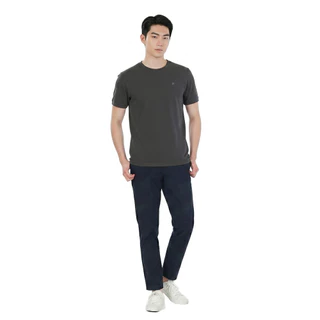 John Henry เสื้อยืดผู้ชาย ทรงเข้ารูป รุ่น JH S426MTSSM17 - สีเทาเข้ม