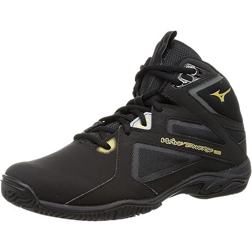 Mizuno Fitness Shoes Wave Diverse LG 4 Indoor Studio Gym Exercise Black/Gold/Dark Gray 26.5 cm 2E