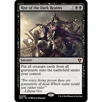 Magic the Gathering : Rise of the Dark Realms (nm)