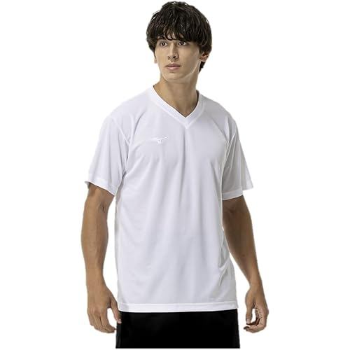 Mizuno New model short-sleeved T-shirt Navi Dry V-neck sweat absorbing quick-drying inner underwear 