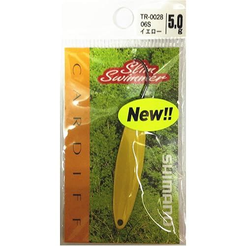SHIMANO Cardiff Area Spoon Slim Swimmer 5.0g TR-0028 06S Yellow 713803 Lure