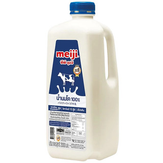 [8850329102112] Meiji Fresh Milk 2000 Cc.(082) เมจิ พาสเจอร์ไรส์ รสจืด 2000 ซีซี
