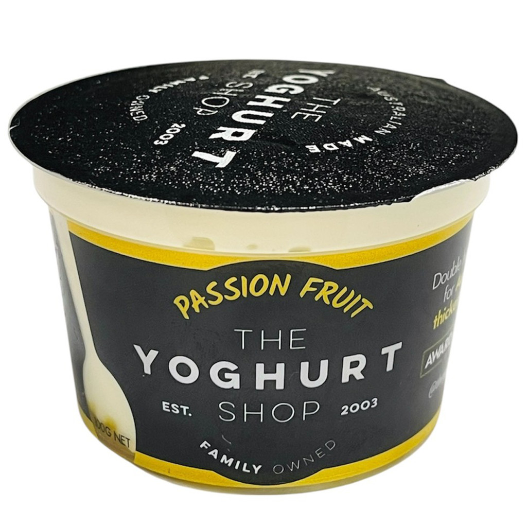 [9349030000590] The Yoghurt Shop Passionfruit 100G เดอะ โยเกิร์ต ช้อป รสเสาวรส