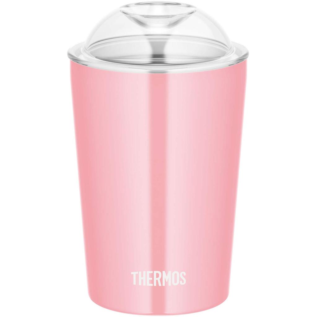 Thermos เทอร์มอส แก้ว สีชมพูอ่อน 300มล JDJ-300 LP k2498 [Direct from Japan]