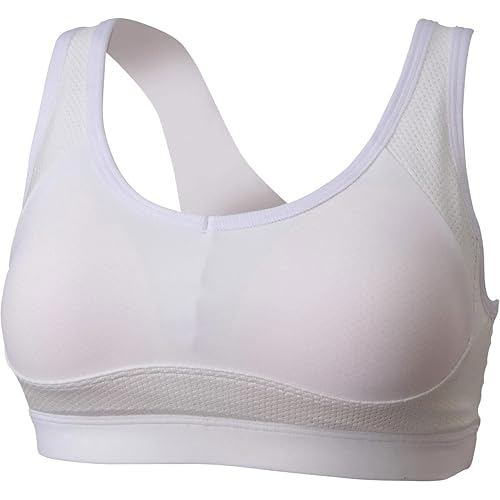 Mizuno 32MJ9D63 Women s Training Wear, High Support Sports Bra, Perfect Fit, White M