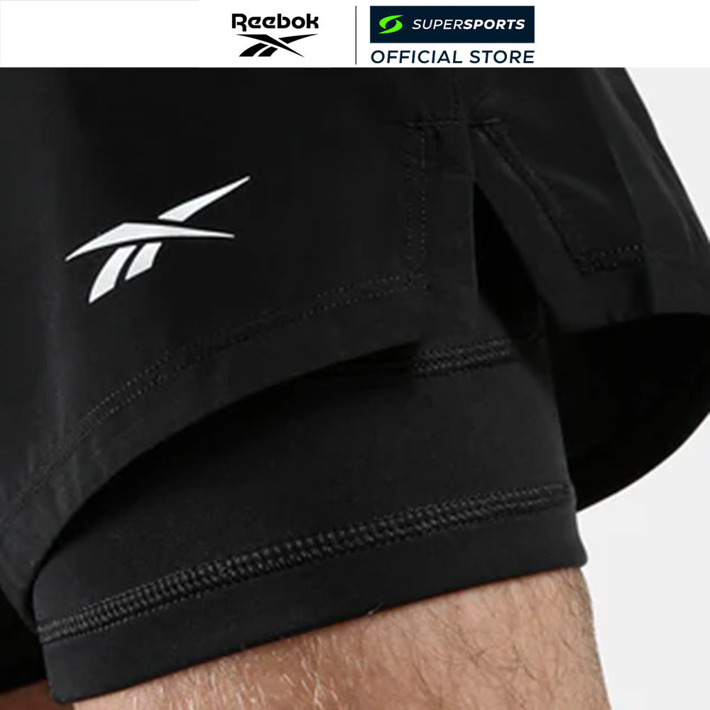 REEBOK Athlete 2 in 1 กางเกงวิ่งขาสั้นผู้ชาย — صورة 6