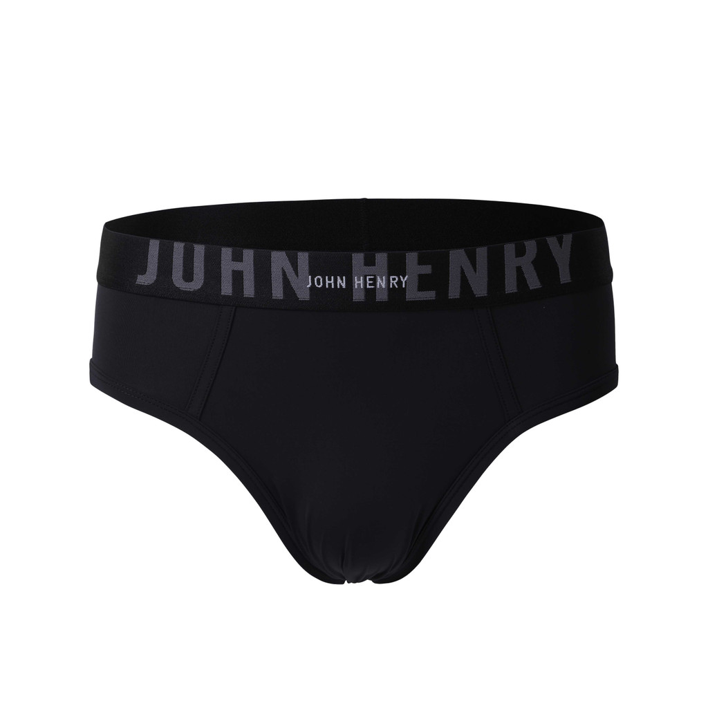 JOHN HENRY UNDERWEAR Fashion ทรงบรี๊ฟ รุ่น JU JU2FN1002 สีดำ