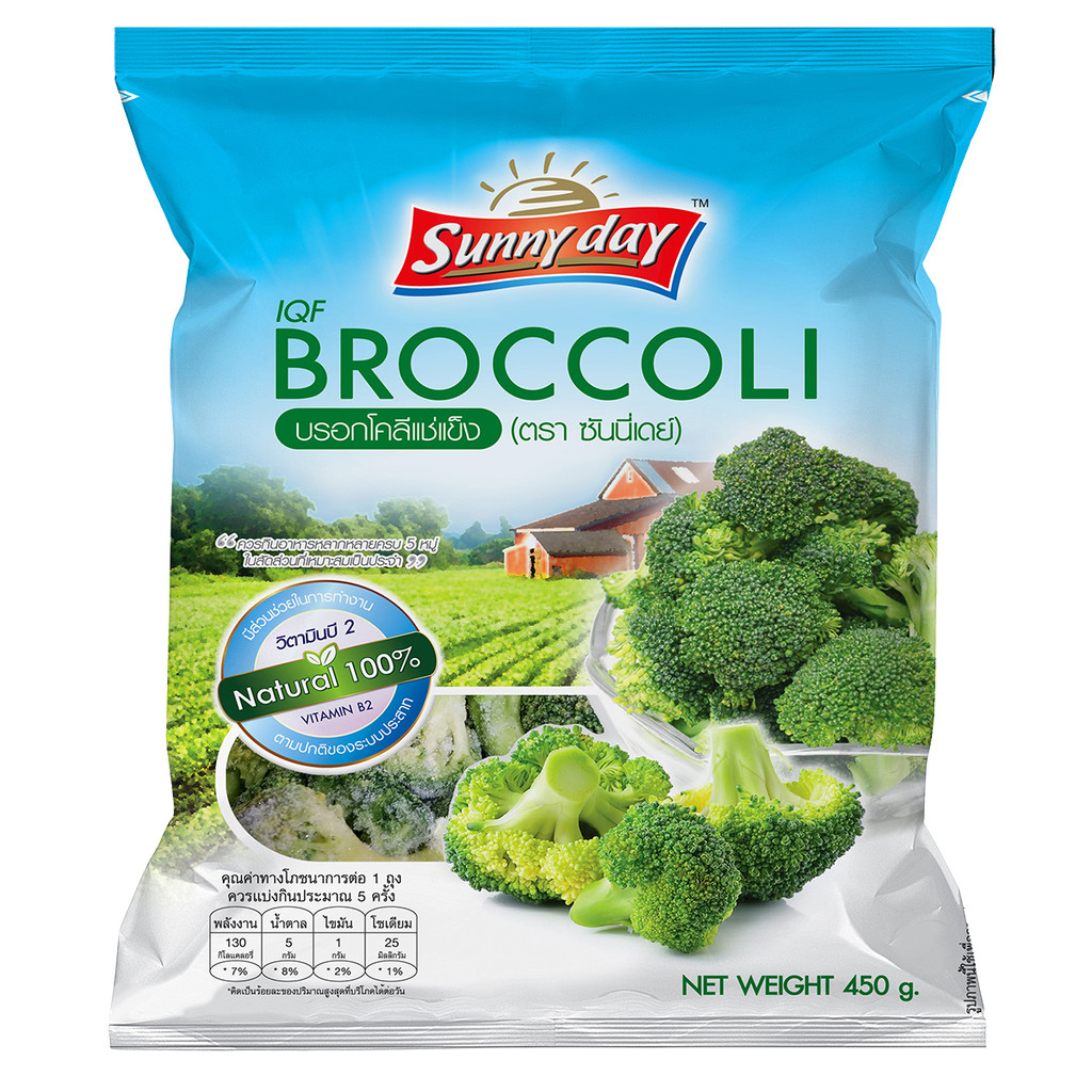 [0250497] Sunny Day Frozen Broccoli 450g