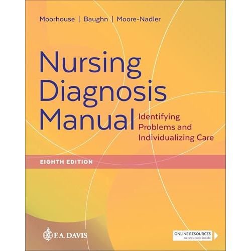 NURSING DIAGNOSIS MANUAL: IDENTIFYING PROBLEMS AND ... (PB) Mary Frances Moorhouse ISBN: 97817196510