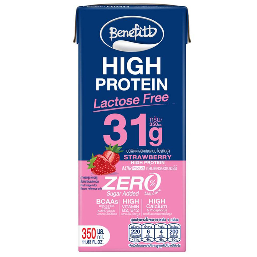 [8850267901723] Benefitt High Protein Strawberry 350ml