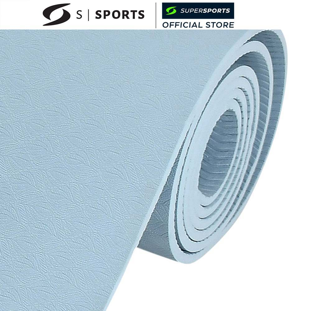 S SPORTS TPE 5MM เสื่อโยคะ สีฟ้า — صورة 5