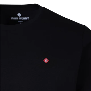 John Henry เสื้อยืดผู้ชาย ทรงเข้ารูป รุ่น JH S526MTSSM15 - สีดำ