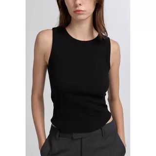 CC DOUBLE O SOLID TANK TOP ผู้หญิง เสื้อกล้ามสีพื้น รุ่น O26WGWA030 (AW26 #P2)