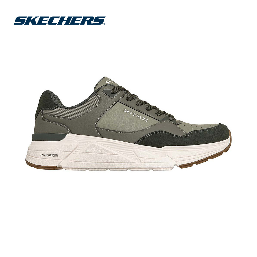 Skechers สเก็ตเชอร์ส รองเท้าผู้ชาย Men Street Rovino Lite Cool Two The Core Shoes - 183430-OLV (latest)