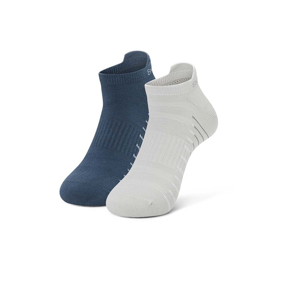 Skechers สเก็ตเชอร์ส ถุงเท้าผู้ชาย Men Performance Socks Low Cut Socks (2 Pairs) - P226M169-06FS (latest)